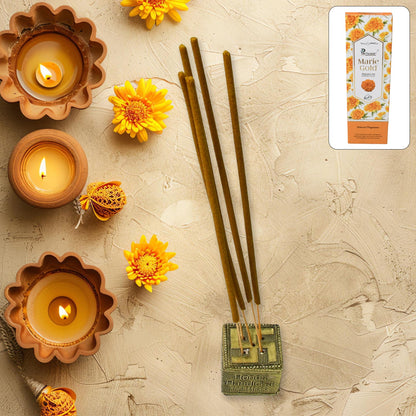 Elegant arrangement of premium Agarbatti sticks, highlighting their quality and inviting fragrance.