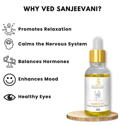 Stress Relief Nabhi Oil for anxiety and mental fatigue relief