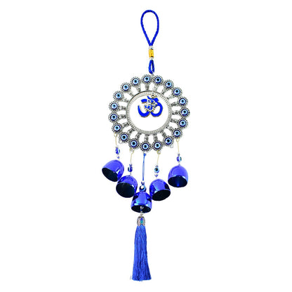 Spiritual Om Evil Eye wind chime for home and meditation space