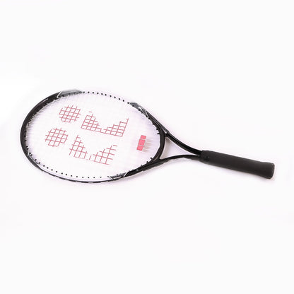 Lightweight tennis racket with its zippered full carrying cover