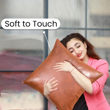 Pillow cover from displayed on a chair, showcasing its versatile home decor use.