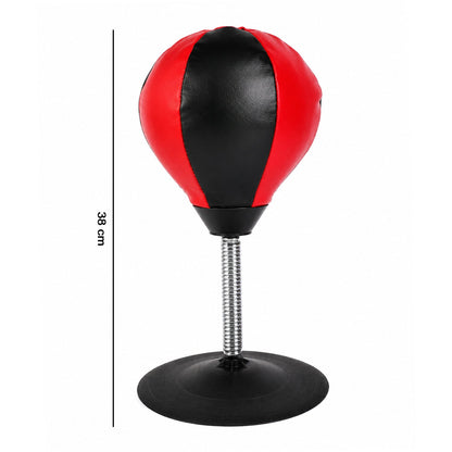 Hand-eye coordination inflatable punching bag for fitness