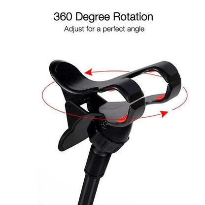 Front view of the universal Car Phone Holder with a strong grip.