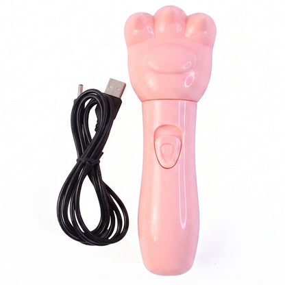 Rechargeable bear shaped hand massager suitable for hands and arms
