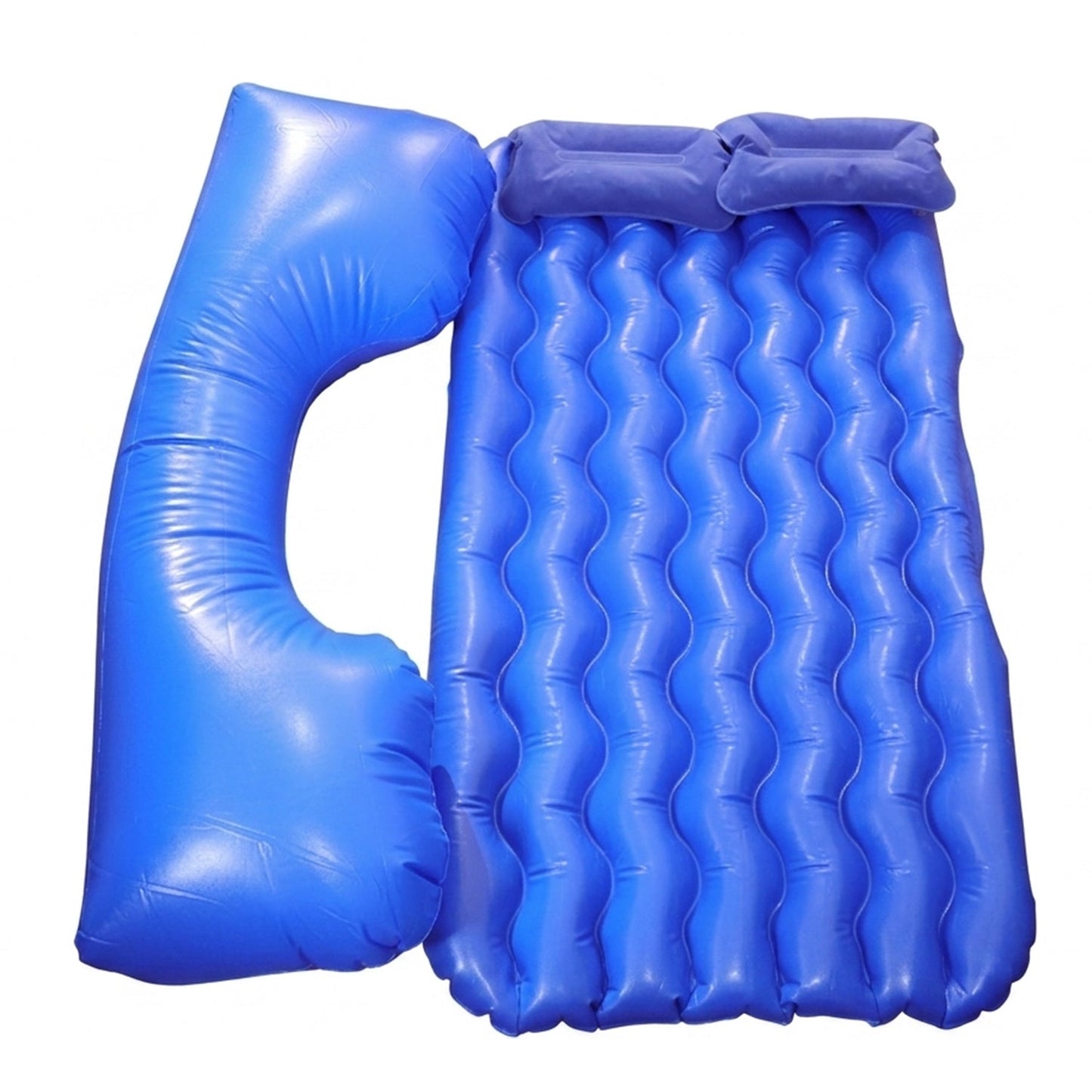 Inflatable air mattress for car back seat sleep