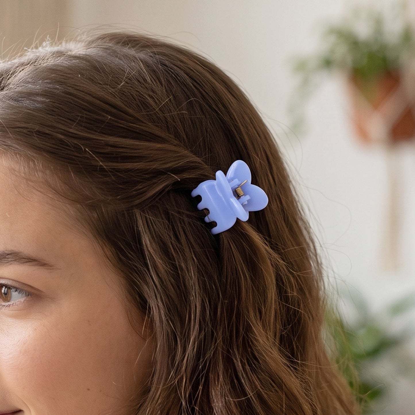 Mini Claw Hair Clips – 120-Piece Pastel Bear Set for Girls